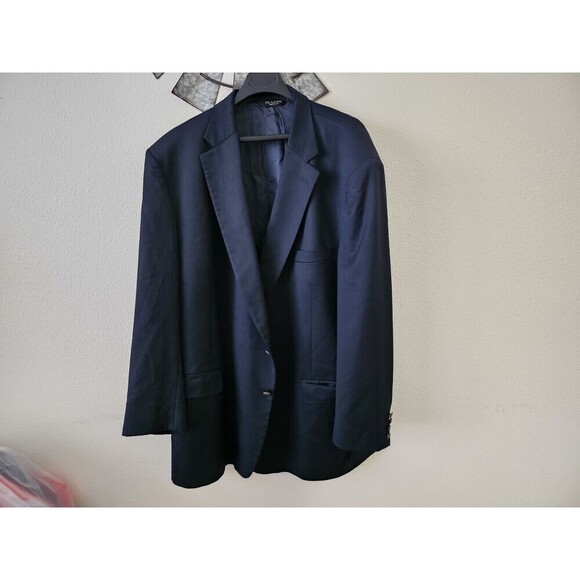 Jos. A. Bank Other - jos A Bank Men's Navy Formal Blazer, Pure Wool, Brass Buttons, EUC Size 52L.